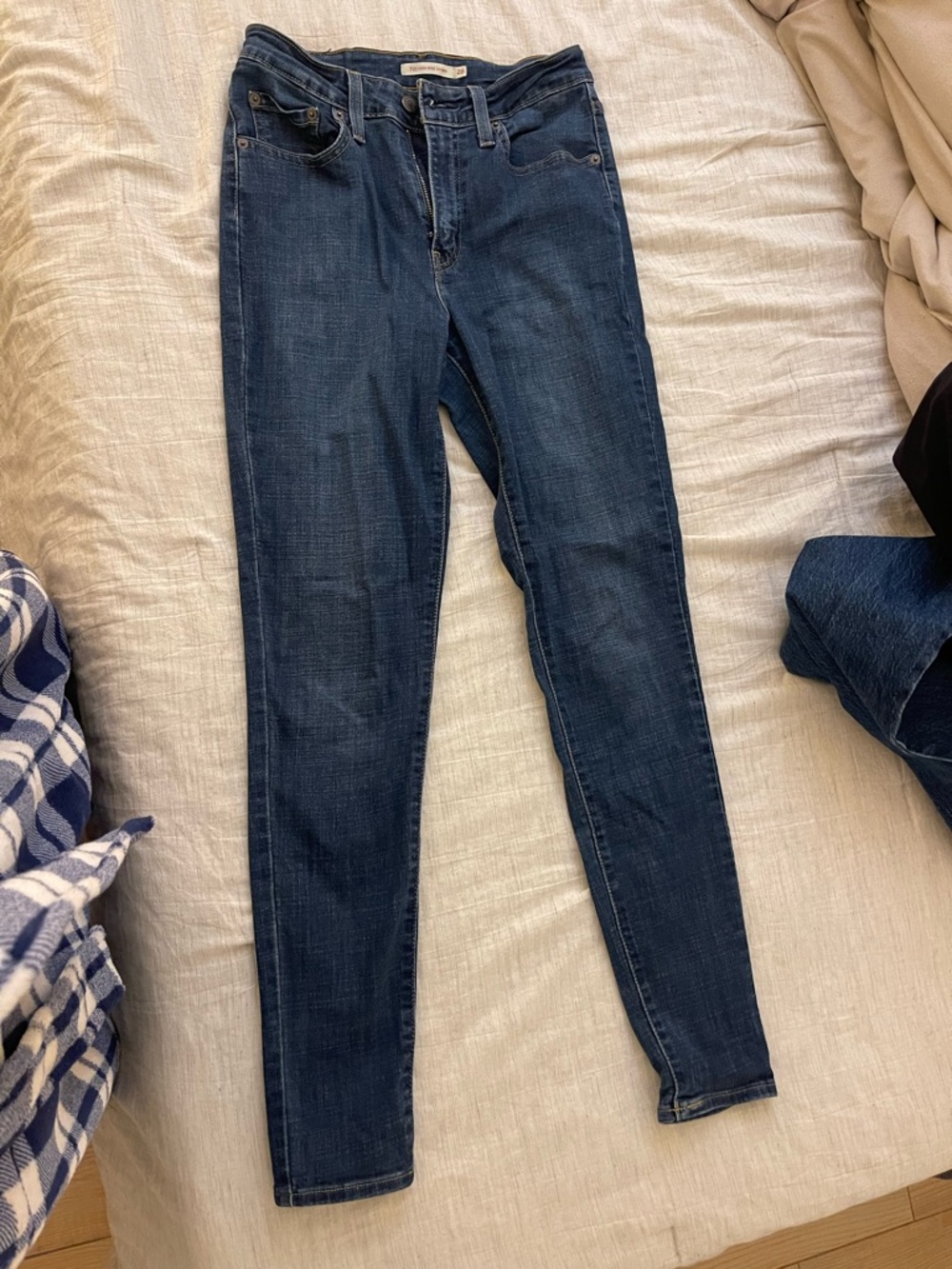 Levi's Dark Blue Skinny Jeans for Women